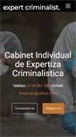 Mobile Screenshot of expertcriminalist.com